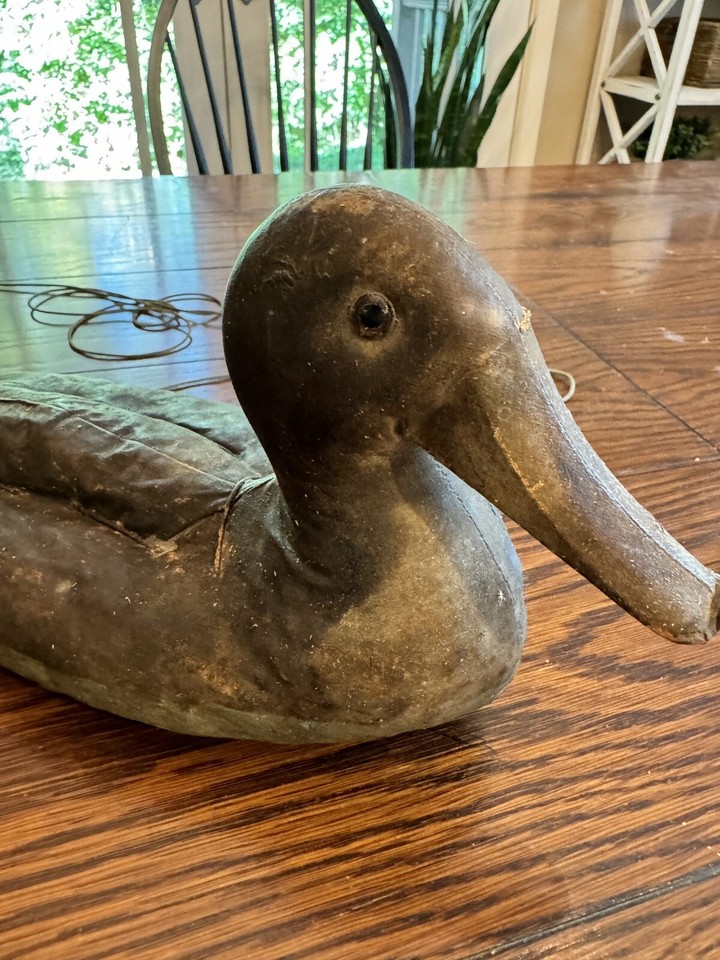VINTAGE Hunting Duck Decoy 1800s?rare find Old Homer Lawrence? eBay