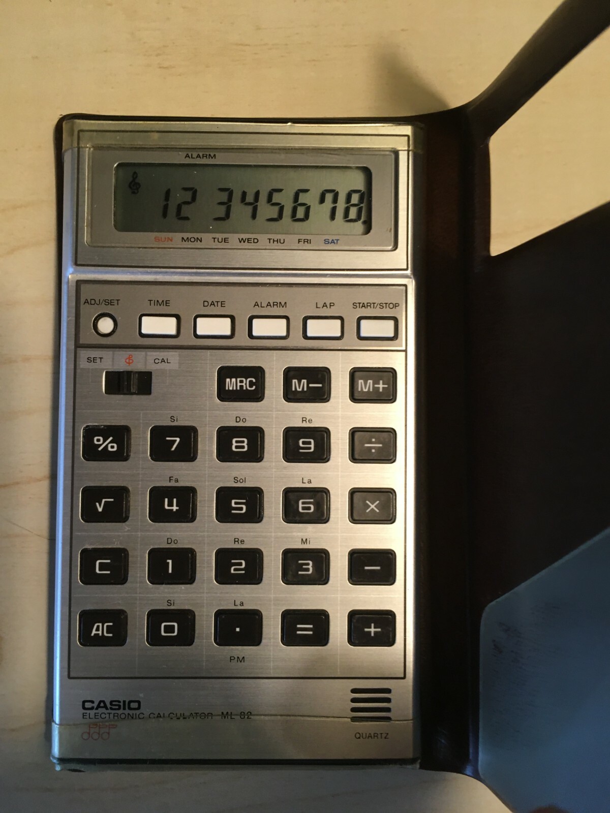 Vintage CASIO Musical Electronic Calculator ML82 eBay