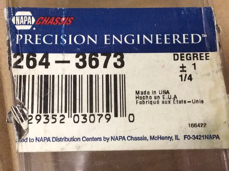 NEW NAPA 264-3673 Alignment Caster Camber Bolt Kit - Image 2 of 4