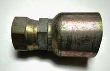 Parker 71 Series 1" Hydraulic Fitting Female JIC 37° Swivel Straight 10671-16-16