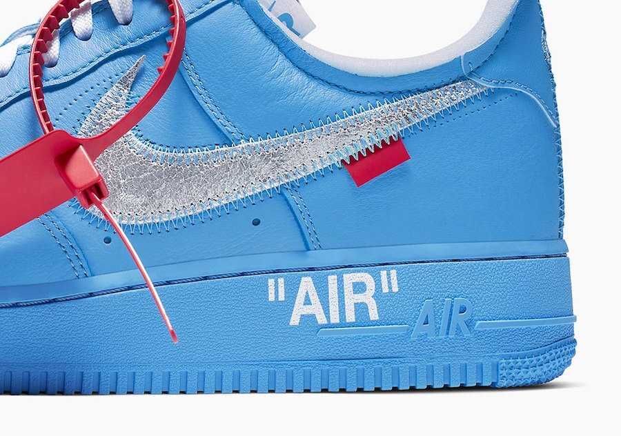 CI1173-400 Off-White × Nike Air Force Low MCA University Blue