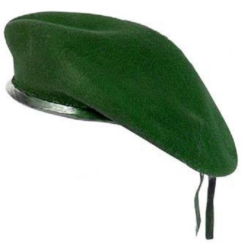 Nuovo Verde Lana Donna Uomo Basco Cappello Militare Costume Tactical | eBay