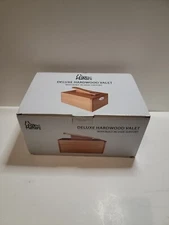 DELUXE HARDWOOD VALET  WITH Built-in Shoe support 