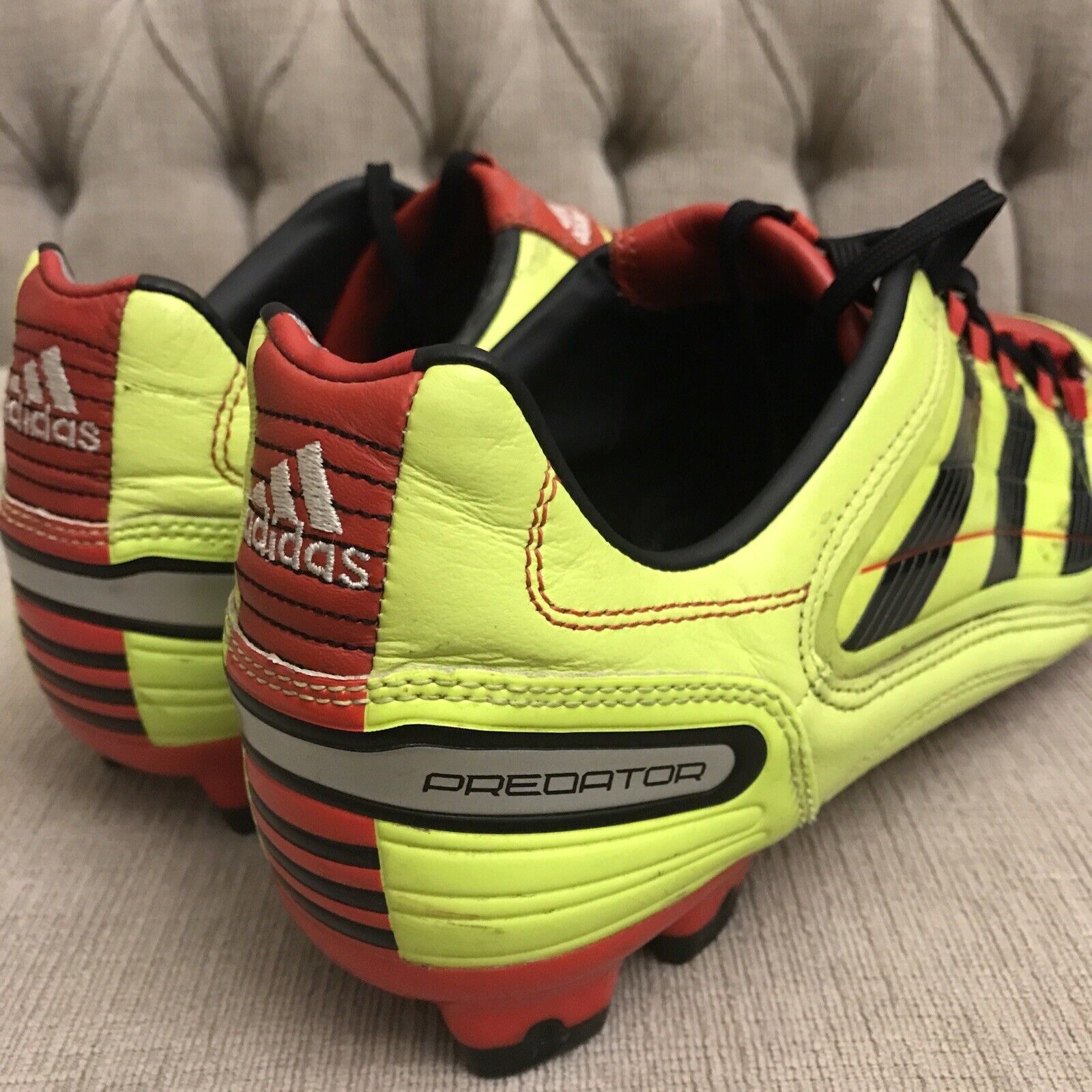 Detecteerbaar excuus Omleiden Adidas Predator X TRX FG Electricity / Black/ Poppy Sz 13 SPG 753001 2010  Year | eBay