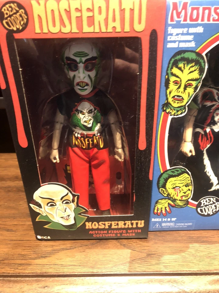 NECA Ben Cooper Disfraz Monstruo Niño Figuras Lote de 4 TOTALMENTE NUEVO Y SELLADO Foto 2 de 4