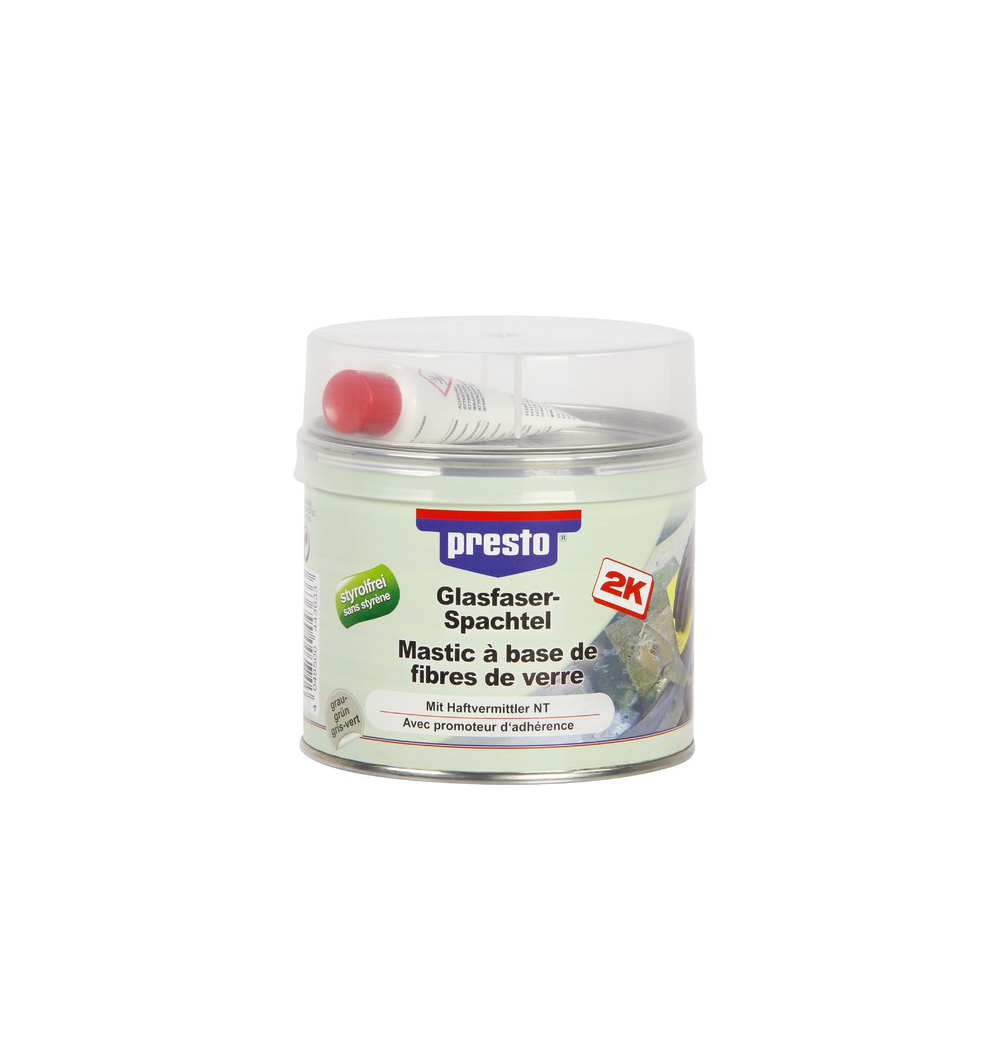 Mastic L Sealer, (Fiber Glass & Hardener) 2.2lbs Presto eBay