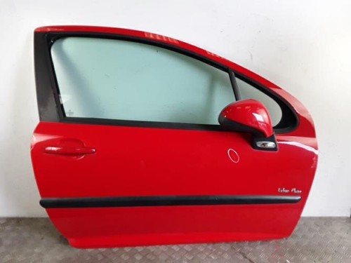 Porte Avant Droit Pour Peugeot 207 Phase 1 - Référence 9004AR - Occasion En état Correct