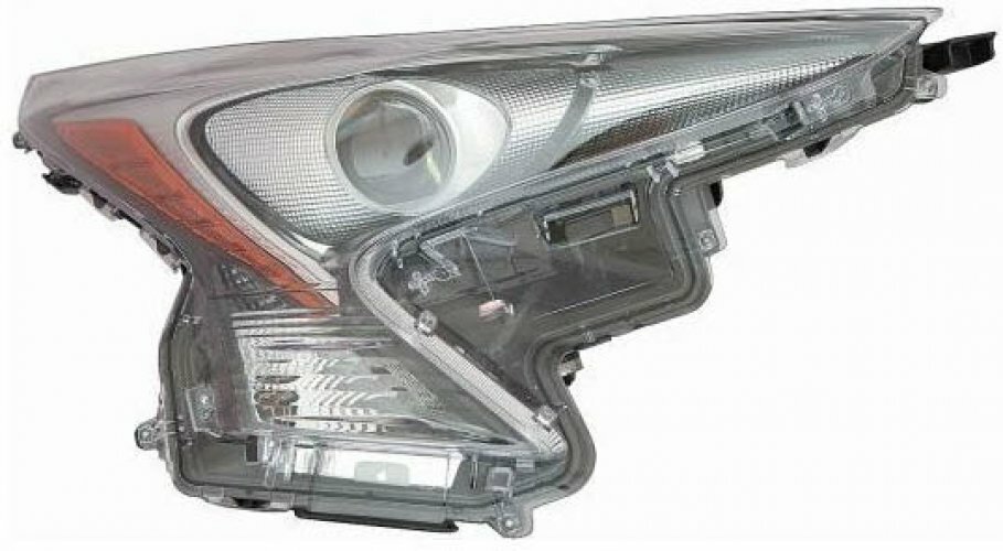 Phare avant droite Toyota Prius 2016-2019 bloc optique de remplacement XW50 anti-jaunissement