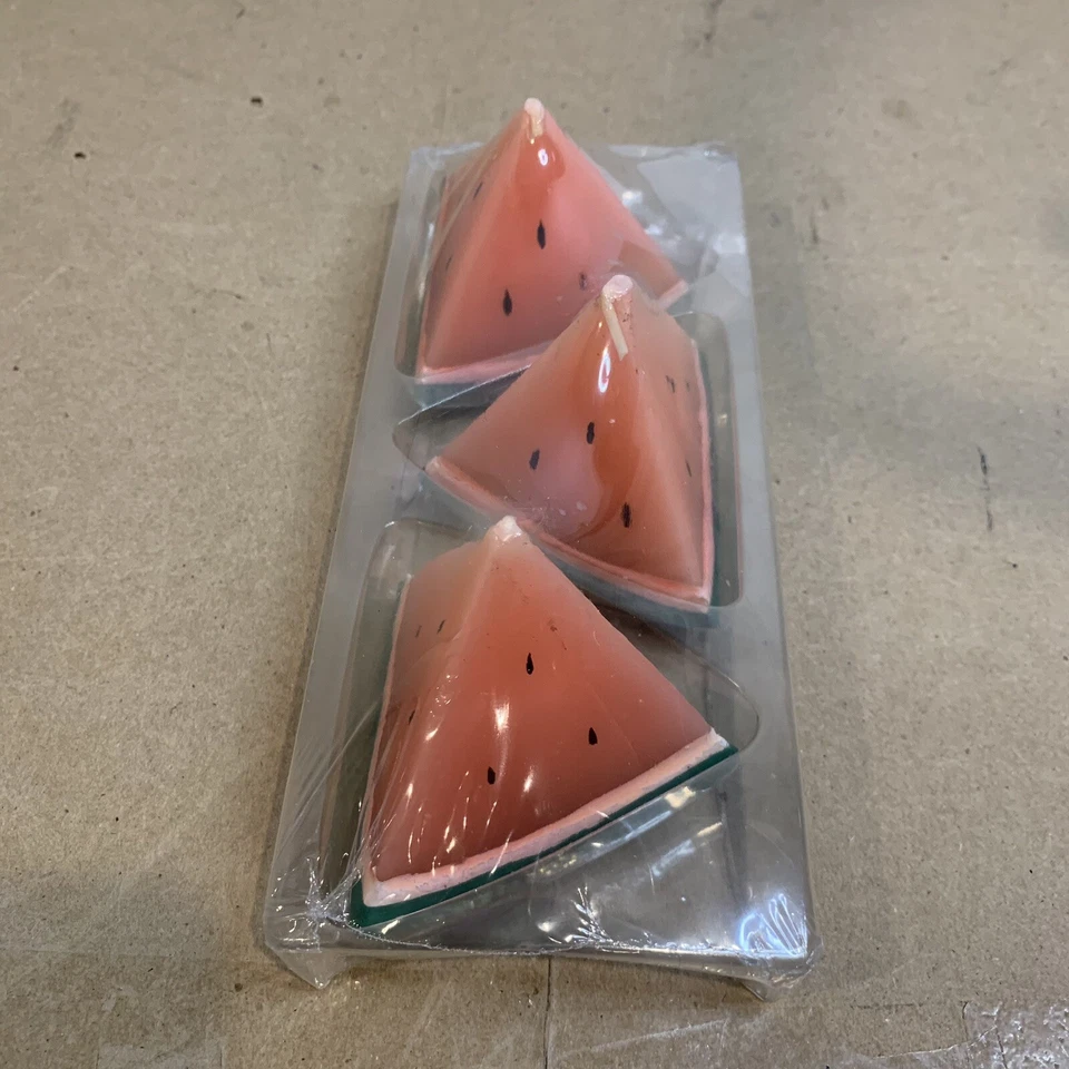 Watermelon wedges Citronella Candles Patio Companion - Image 4 of 4