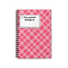 Back to School Spiral Notebook - Ruled Line