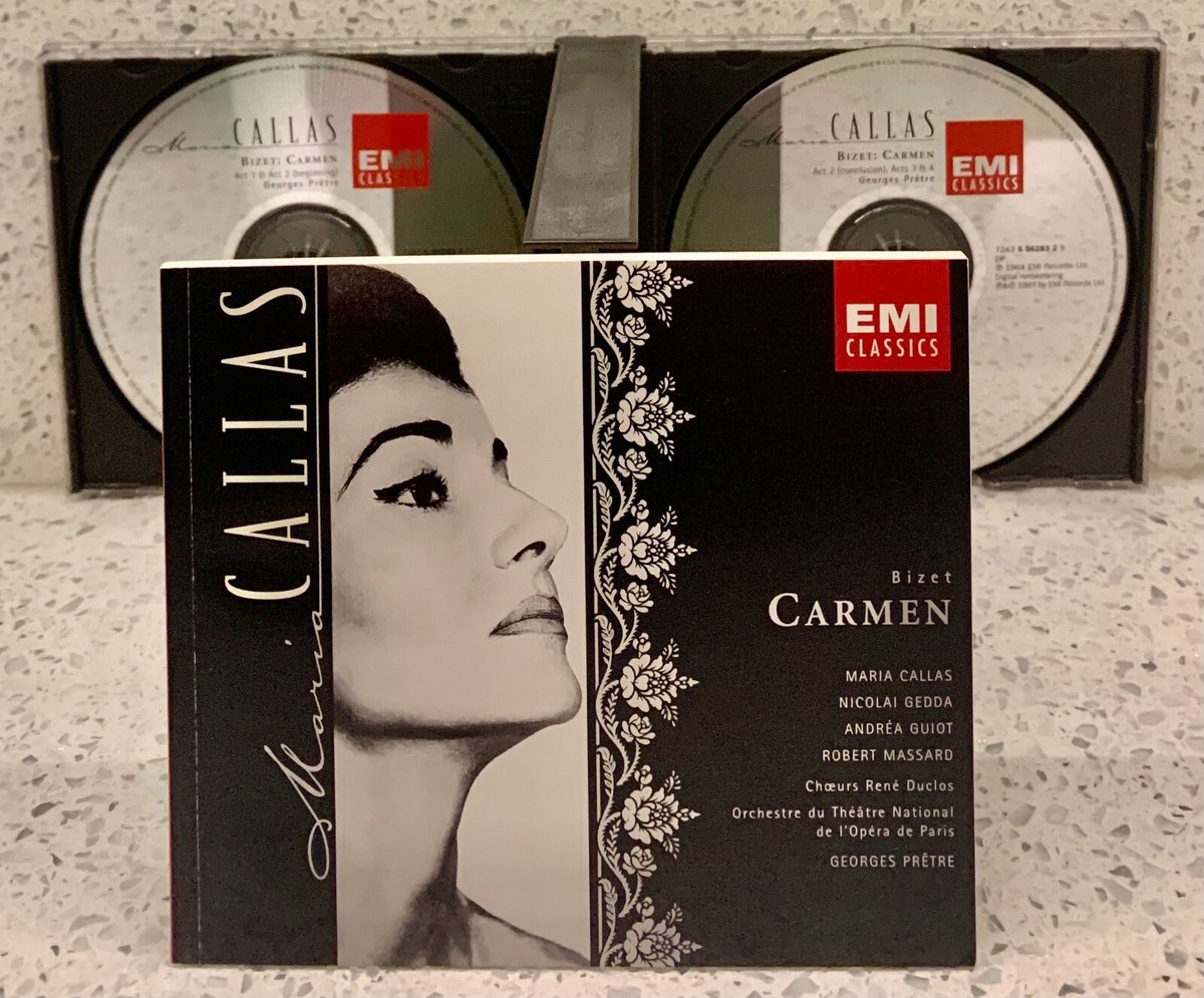 クラシック 3CD Georges Bizet Carmen: Callas / Gedda / Guiot CC30333032 EMI Japan /00330 Maria Callas, Nicolai Gedda, Choeurs René Duclos, Robert