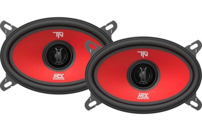 MTX Terminator46 40W RMS 4x6  2-way Coaxial Speakers