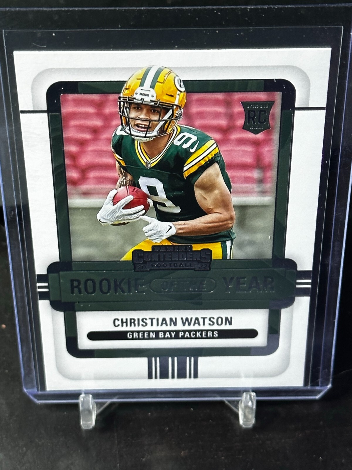 2022 Panini Contenders Rookie of the Year Contenders #ROY-CWA Christian Watson