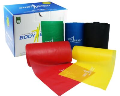 Dittmann BodyBand 25-m-Rolle | Fitnessband Gymnastikband Expander Fitnessgeräte