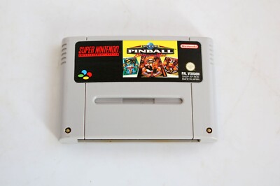 Super Pinball Behind the Mask Videospiel Konsolenspiel für Super Nintendo