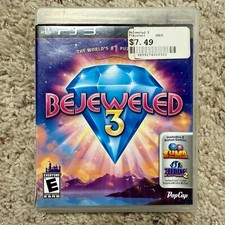 Bejeweled 3 Playstation 3 PS3 PREOWNED COMPLETE CIB