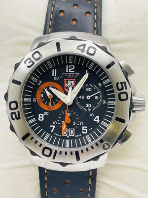LUMINOX F-16 Fighting Falcon Chrono 44MM Quartz Watch 9120 | eBay