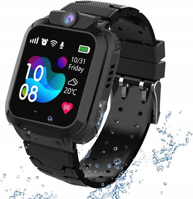 Kinder`Telefonuhr Smartwatch LBS Uhr SOS 2G SIM Wasserdicht Kids Armbanduhr-DHL