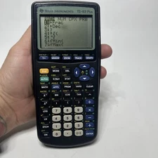 Texas Instruments TI-83 Plus Graphing Calculator Black - Tested