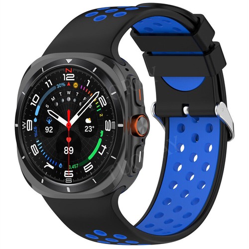 Silicone Strap for Samsung Galaxy Watch Ultra 47mm Band Soft Sports Bracelet New - Picture 36 of 63