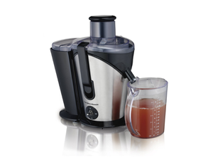 Hamilton Beach Extractor de zumo, frutas, verduras, de 2 velocidades de  boca grande, (67750), | eBay