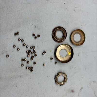 1984 Yamaha Tri-moto Ytm225dx 225DR triple clamp steering stem parts