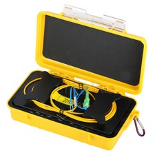 Fiber Optic OTDR Launch Cable Box SM 1310/1550nm 2000M LC/UPC-SC/APC Fiber Ring