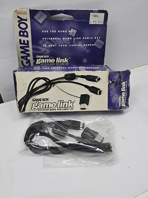 Nintendo Game Boy Color OEM Link Transfer Cable CGB-003