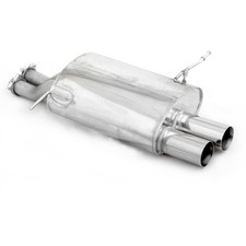 EISENMANN Sportauspuff BMW Z3 2.2l 3.0l 2x76mm