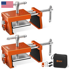 Ecy Cabinet Clamps 2 Pack - Cabinet Face Frame Alignment Toolanodized Aluminum