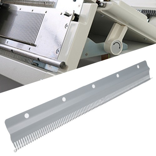 Gusskamm Metall für Silberschilf Strickmaschine kurzer Gusskamm 45 cm - Bild 7 von 10
