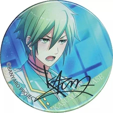 Let's Do a Band! Kazuma Nanase Signed 54mm Anime Character Can Badge Pin