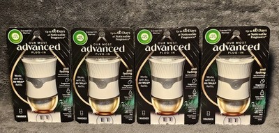 Air Wick Plug In Scented Oil Advanced Gadget Air Freshener Lot Of 4 NEW