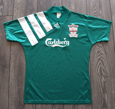 LIVERPOOL ENGLAND AWAY FOOTBALL SHIRT 1992 - 1993 VINTAGE SOCCER JERSEY MEN'S S