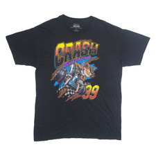 T-shirt uomo CTR Crash Team Racing nera L