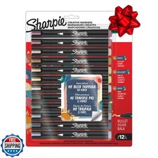 Sharpie Creative Markers, Warm Tones, Water-Based Acrylic Markers