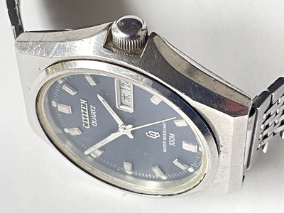 Citizen Cq 4-739160 Analog Quartz Men Ta Vintage 478363572 | eBay