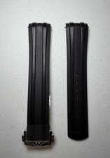 Omega Original 20mm Black Rubber Band Strap for Seamaster Diver 300 42mm Watch