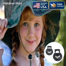 40Pcs Cord Lock, Plastic Cord Locks for Drawstrings, Black Spring Toggle Stopper