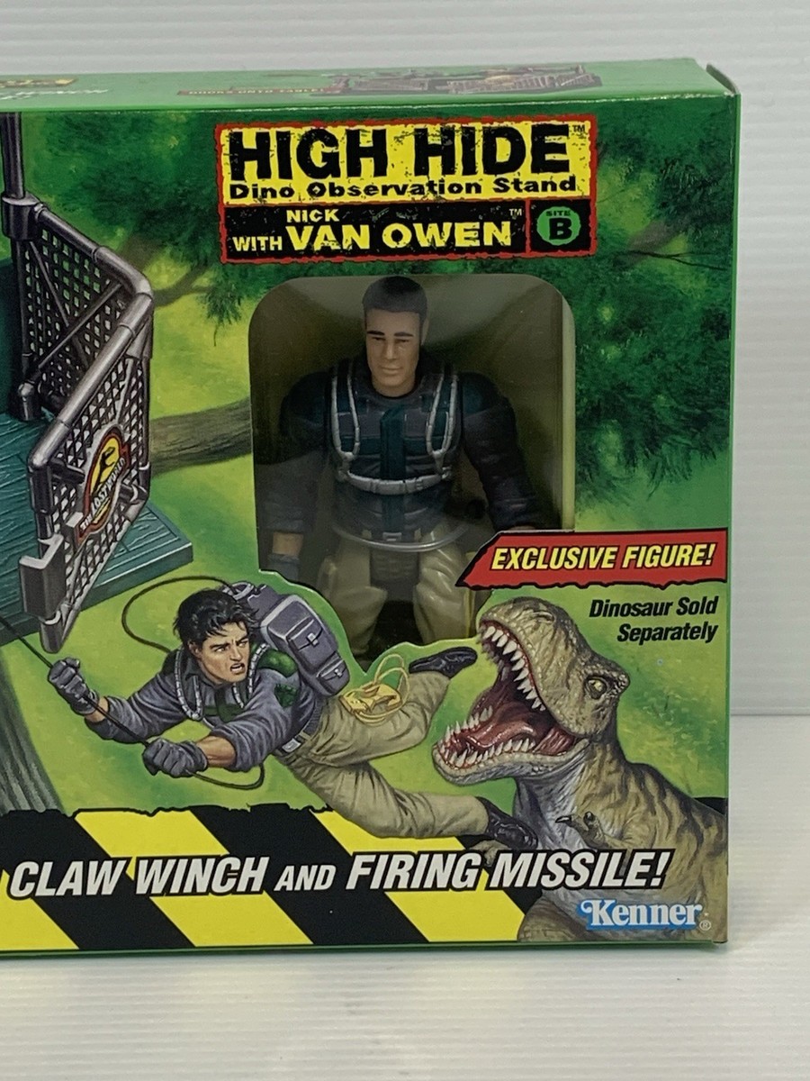 1997 Kenner Jurassic Park HIGH HIDE - Lost World - Nick Van Owen