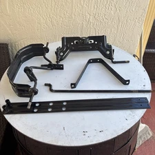 Pedal car front and rear chassis