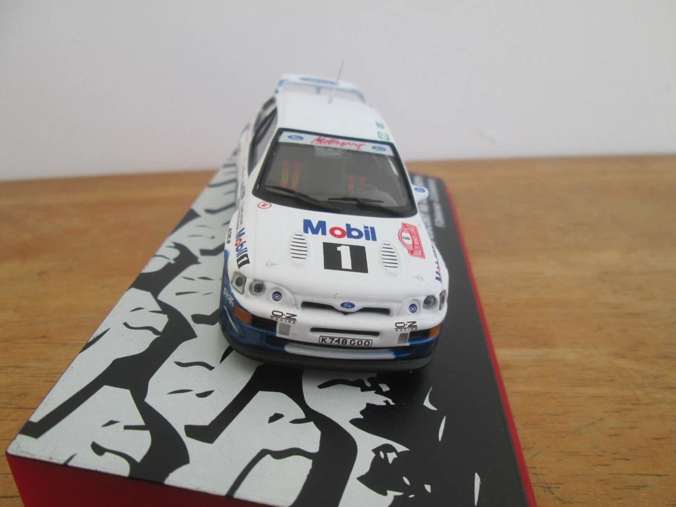 Ford Escort RS Cosworth - Monte Carlo Rally 1993 - F. Delecour - 1/43 Altaya - Image 4 of 4