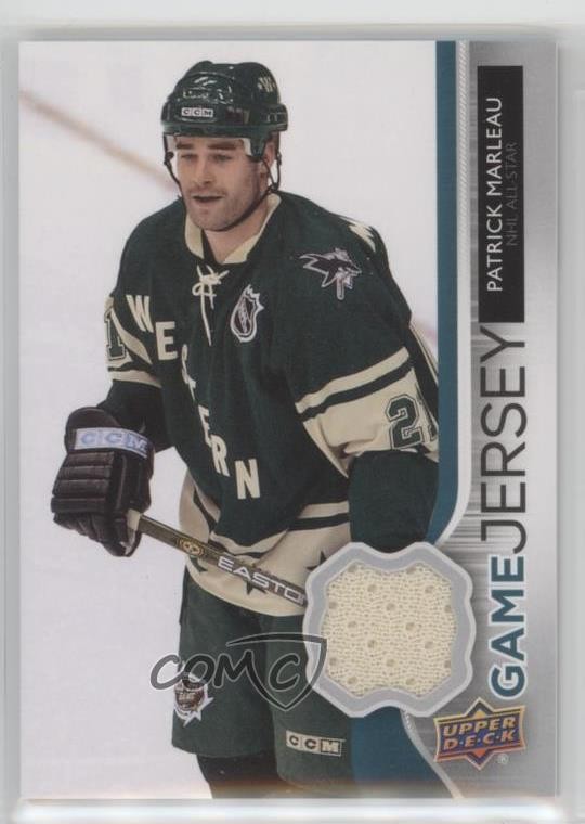 2014-15 Upper Deck UD Game Jerseys Patrick Marleau #GJ-PM av1