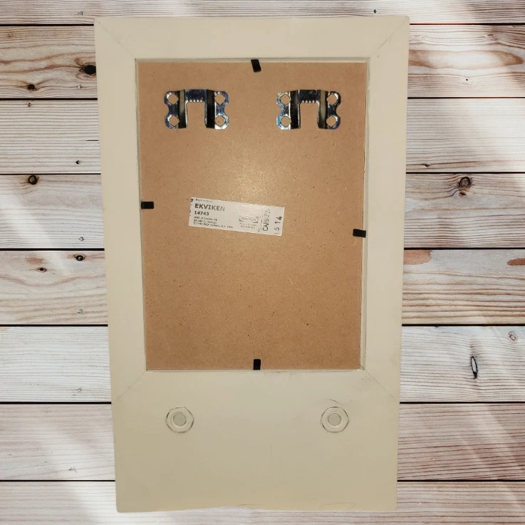 Wall Mounted PICTURE PHOTO FRAME with Ceramic Knobs Hooks - White - IKEA 2014 - Image 4 of 4