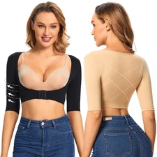 Fajas Colombianas Post Surgery Arm Shaper Compression Sleeves Slimming Arm Fajas