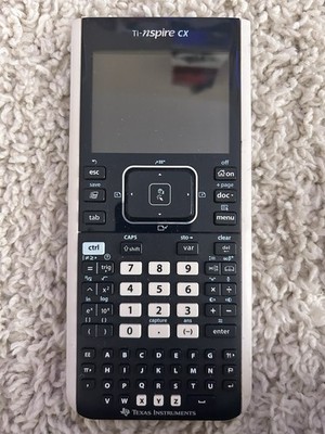 Texas Instruments TI-Nspire CX Graphing Calculator with Cover Untested
