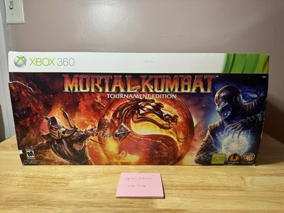 Mortal Kombat Tournament Edition XBox 360 MK9 - Arcade stick, game, inserts, box