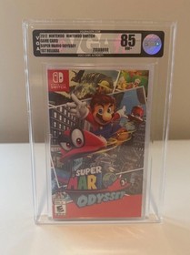 Super Mario Odyssey (Nintendo Switch) VGA 85 Sealed First Print not WATA CGC