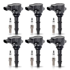 ENA 6 Ignition Coil Pack UF535 and 95983 Iridium Spark Plugs 2.5L 3.0L 3.5L V6 C