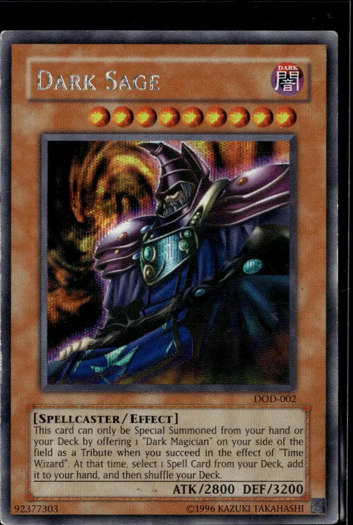 【PSA8】「黒衣の大賢者」DOD シークレット 英語版 DARKSAGE Dark Sage for sale | eBay